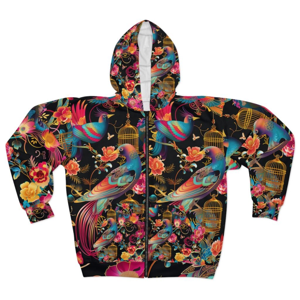 Honey Bee Psychedelic Gifts Pattern Print Women Men Pullover Hoodie main image 0
