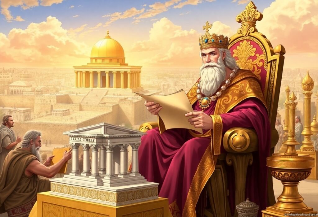 Solomon in the Bible The Wise King Who Built the Temple