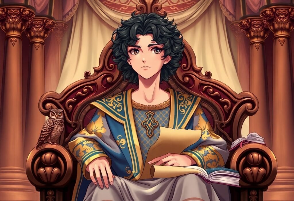 The Wise King Who Built the Temple