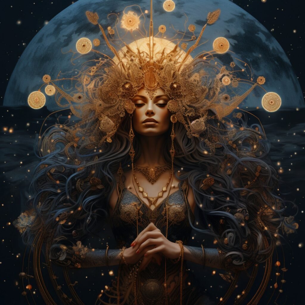 Celestial Regalia (Digital Download) - Witchy Sticker